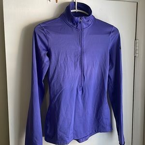 Nike Dri-Fit Purple pullover jacket